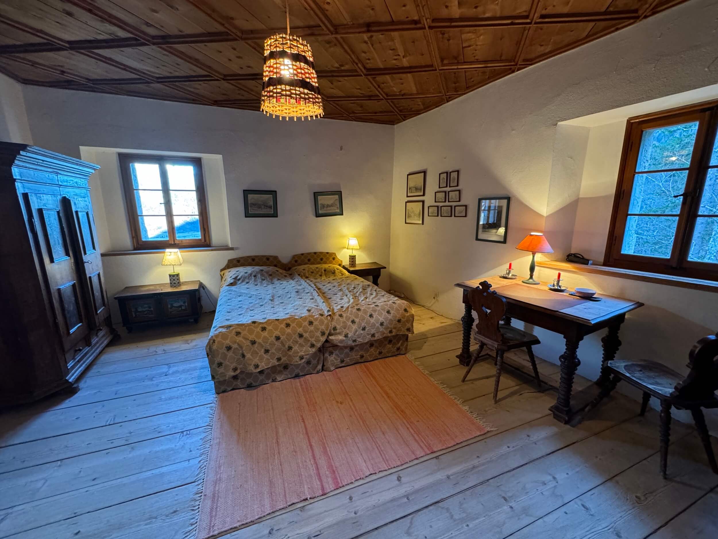 Schloss Stein Drautal Eckzimmer 1