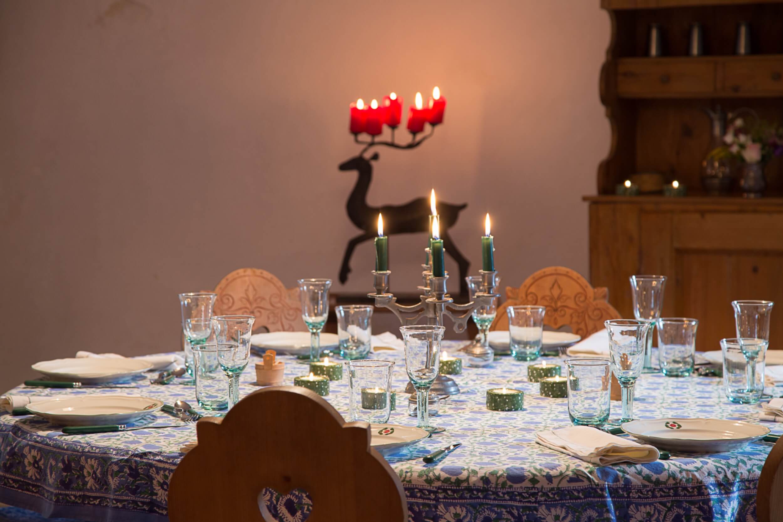 Schloss Stein Drautal Esszimmer Detail