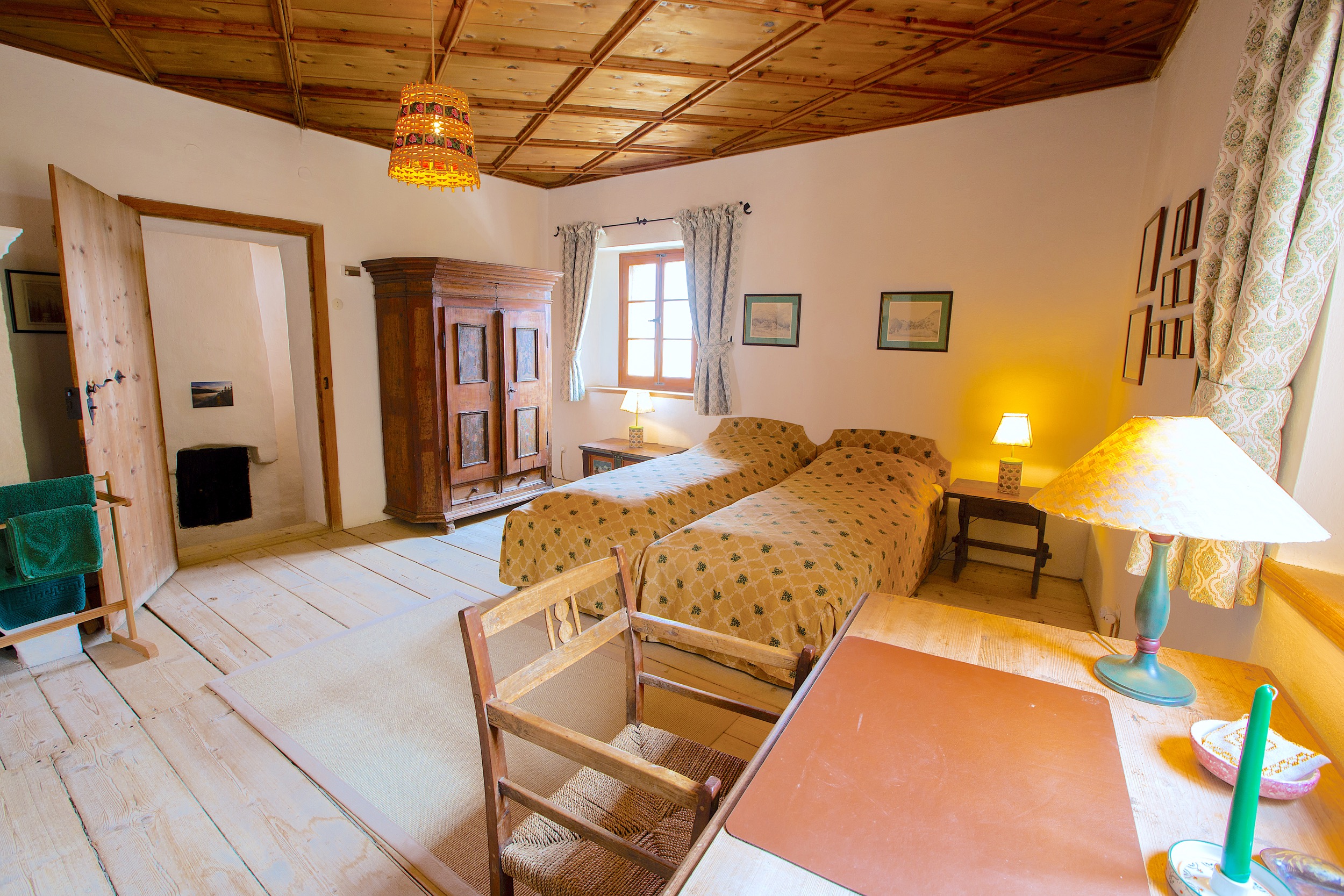 Schloss Stein Drautal Obergeschoss Eckzimmer 7