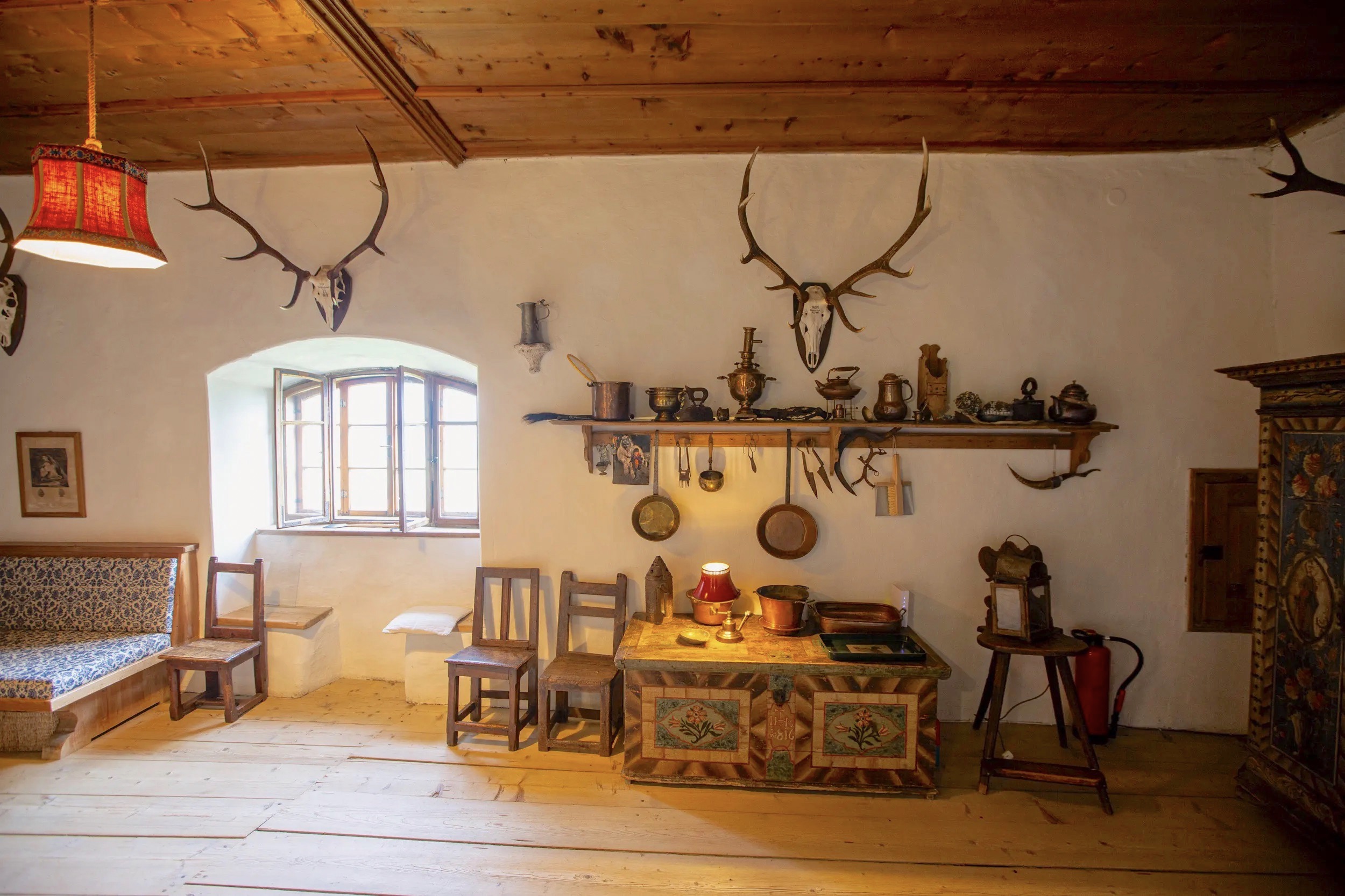 Schloss Stein Drautal Obergeschoss Halle 7