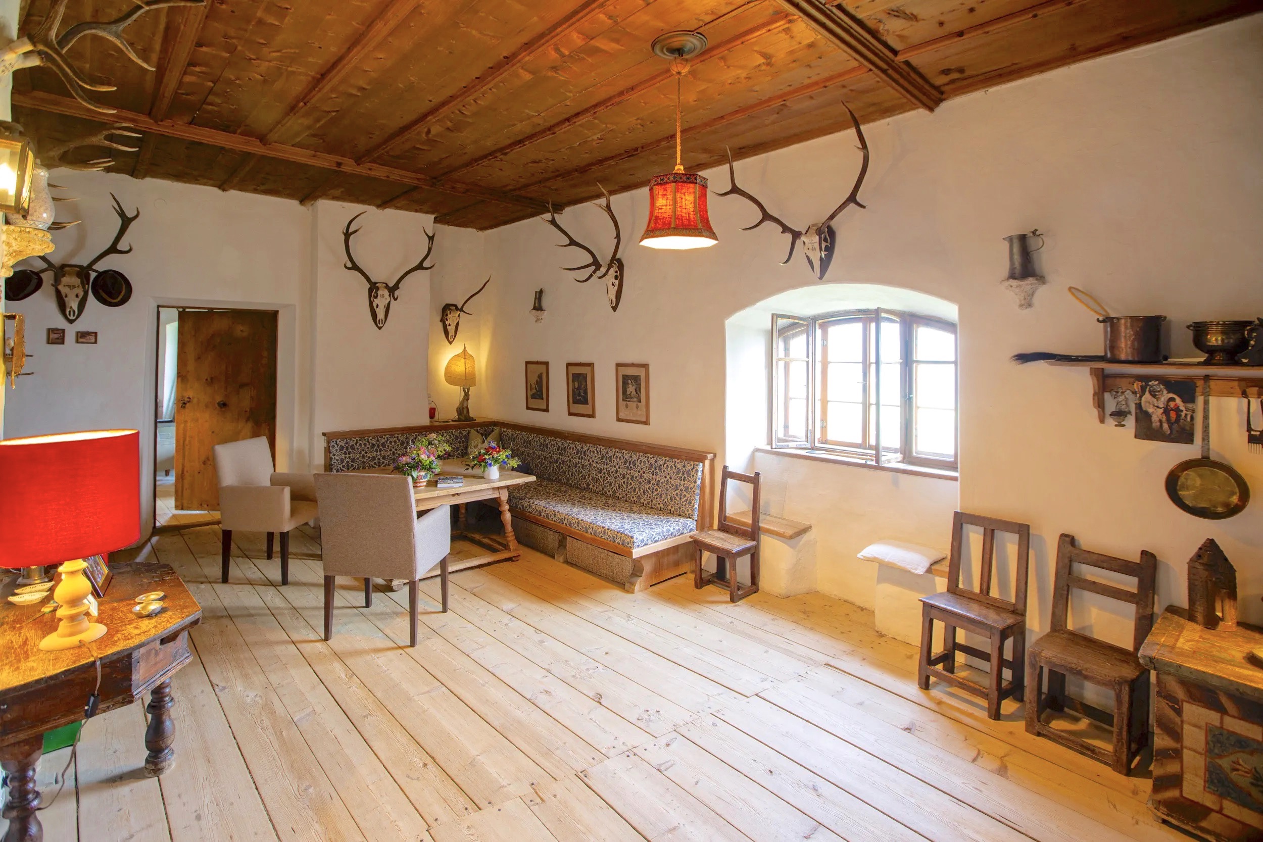 Schloss Stein Drautal Obergeschoss Halle 8