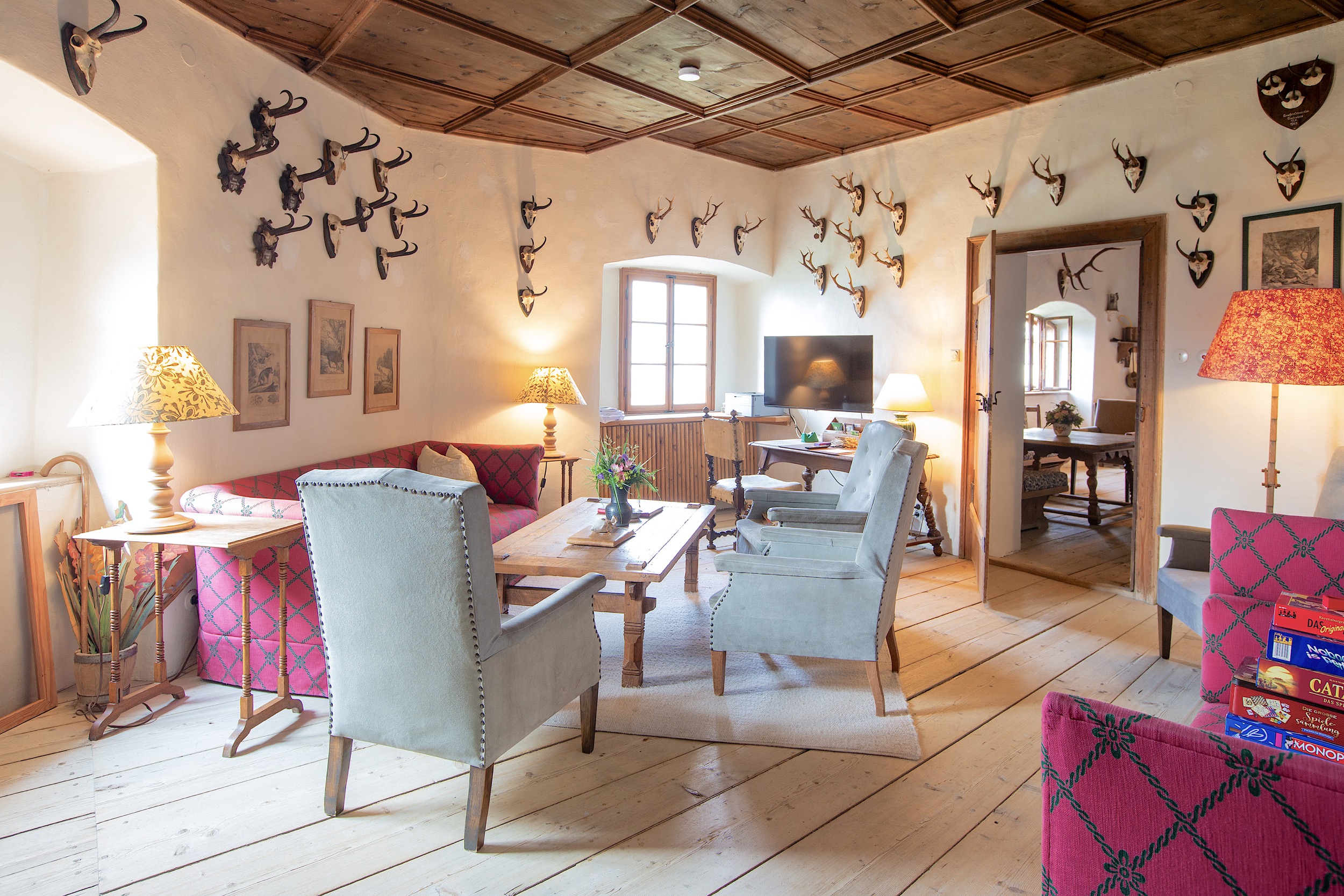 Schloss Stein Drautal Obergeschoss Salon 1