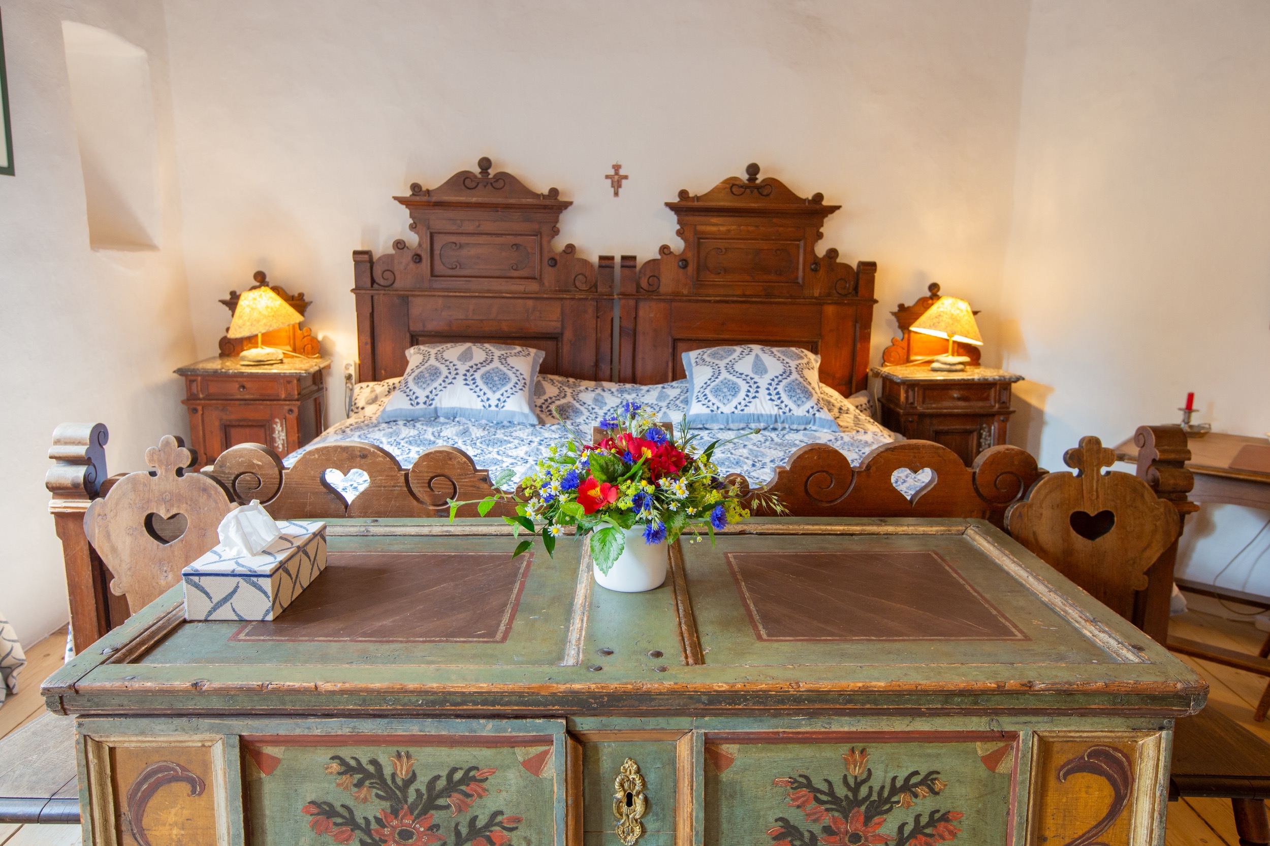 Schloss Stein Drautal Obergeschoss Zwillingszimmer 2