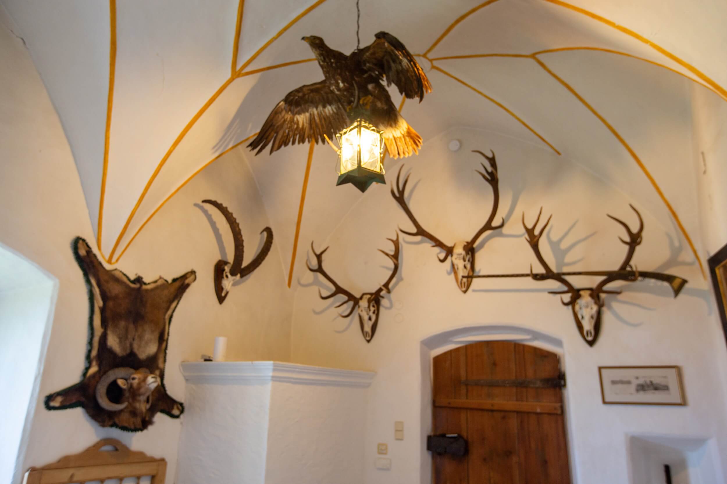 Schloss Stein Eingang Treppenhaus 5