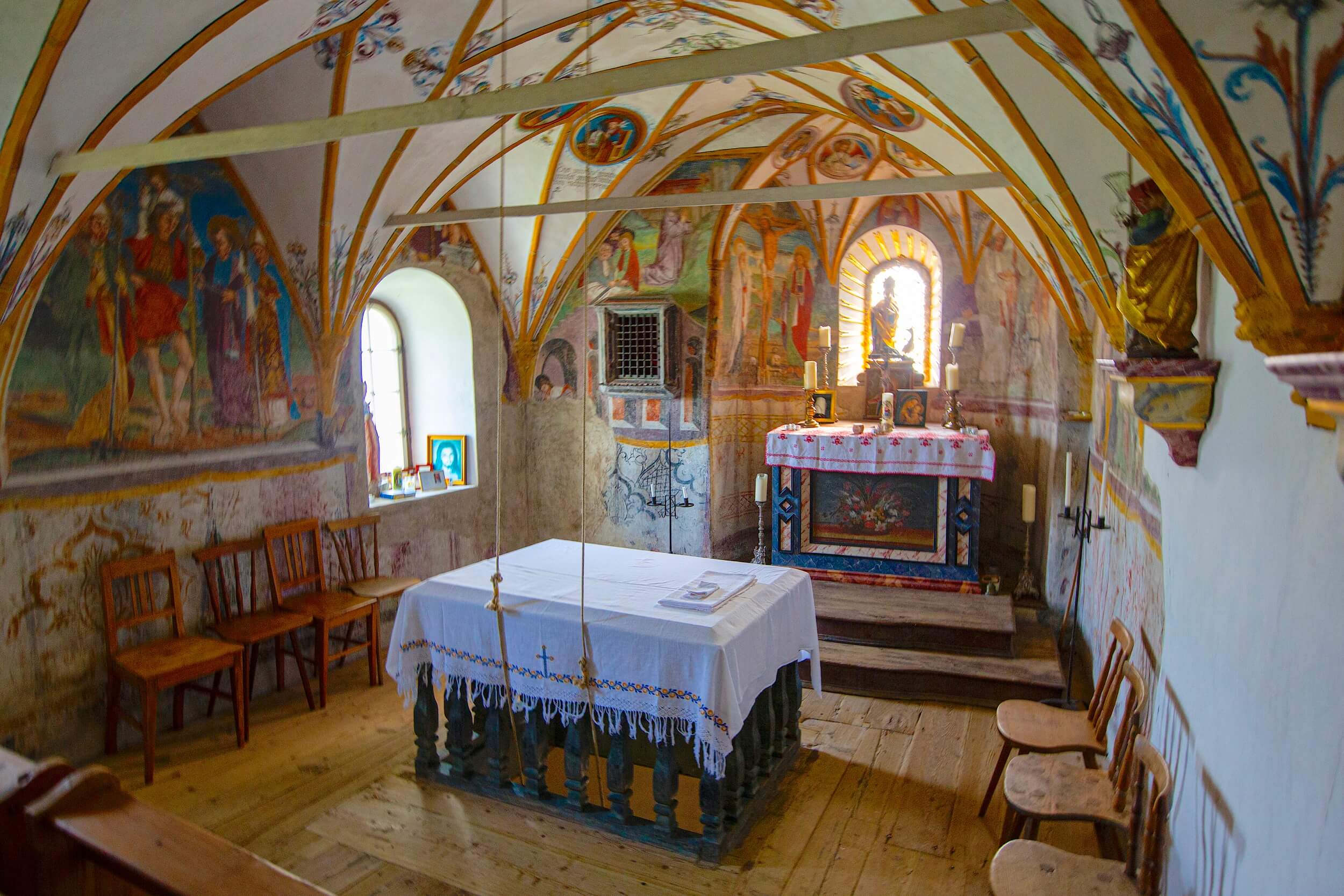 Schloss Stein Kapelle Altar 1