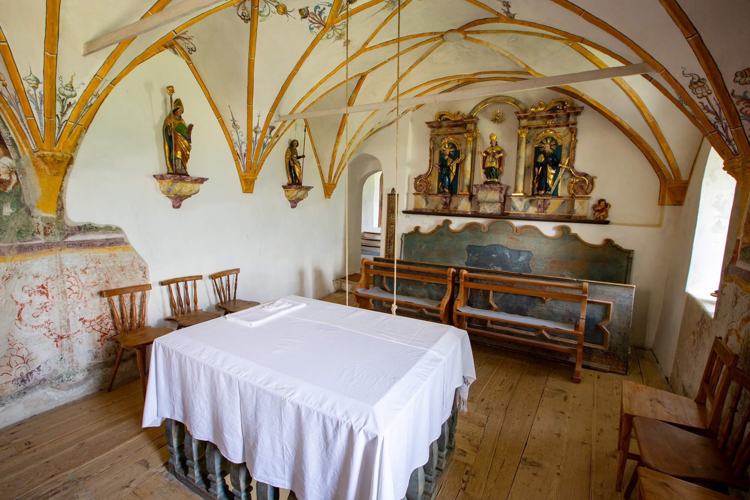 Schloss Stein Kapelle Altar 11