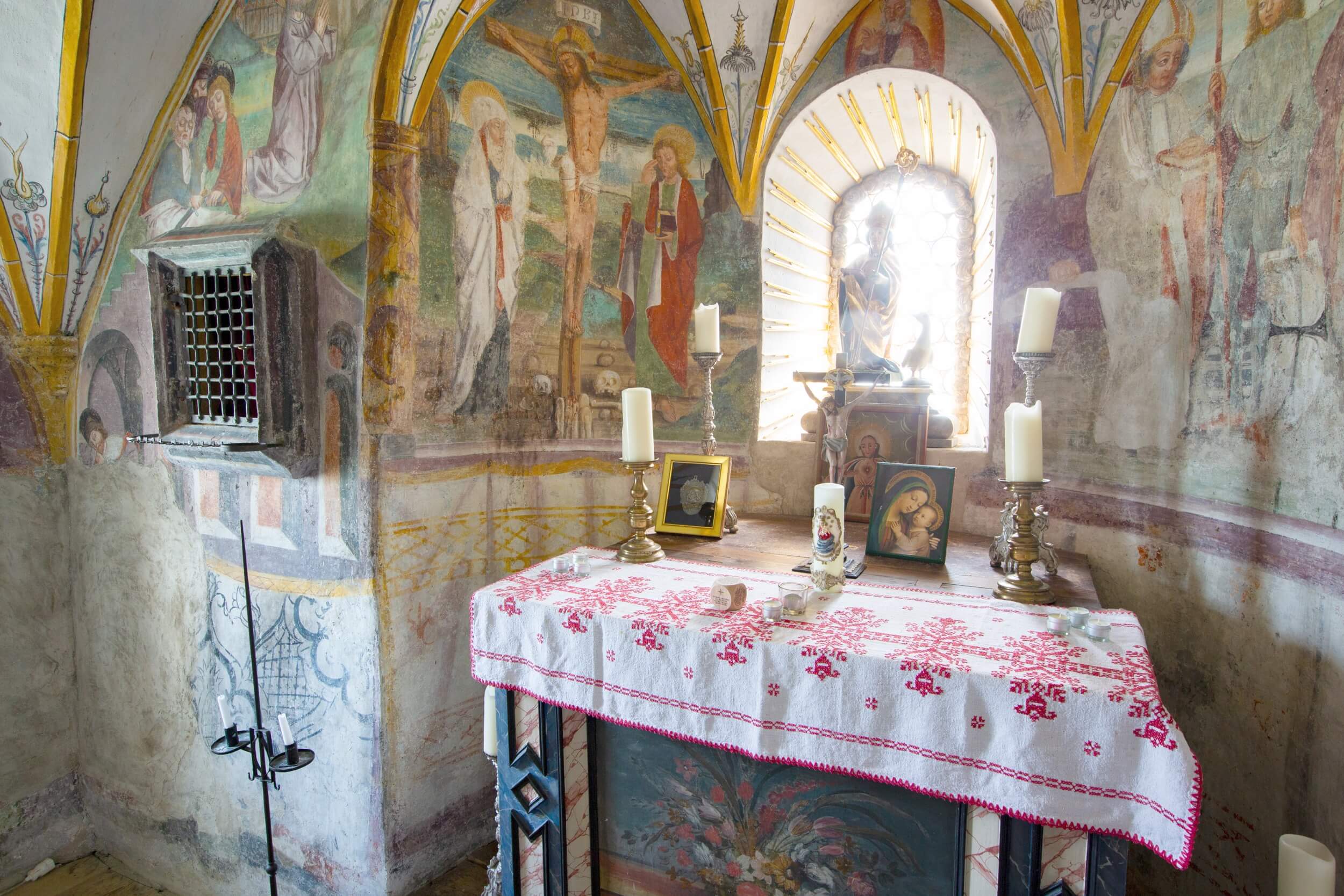 Schloss Stein Kapelle Altar 15