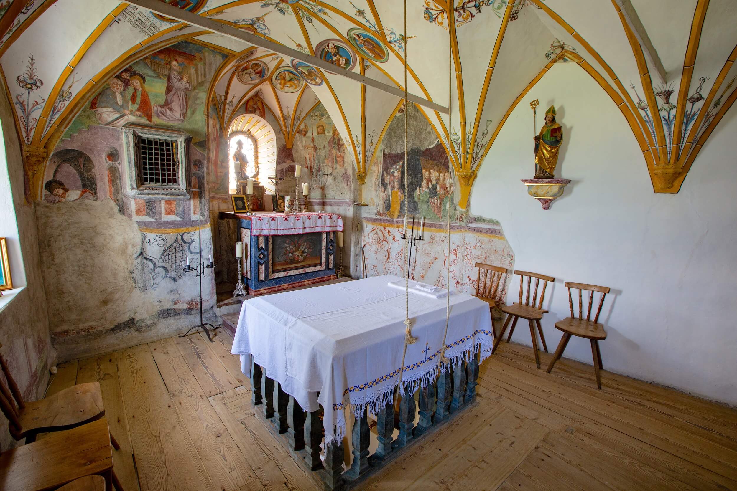Schloss Stein Kapelle Altar 8