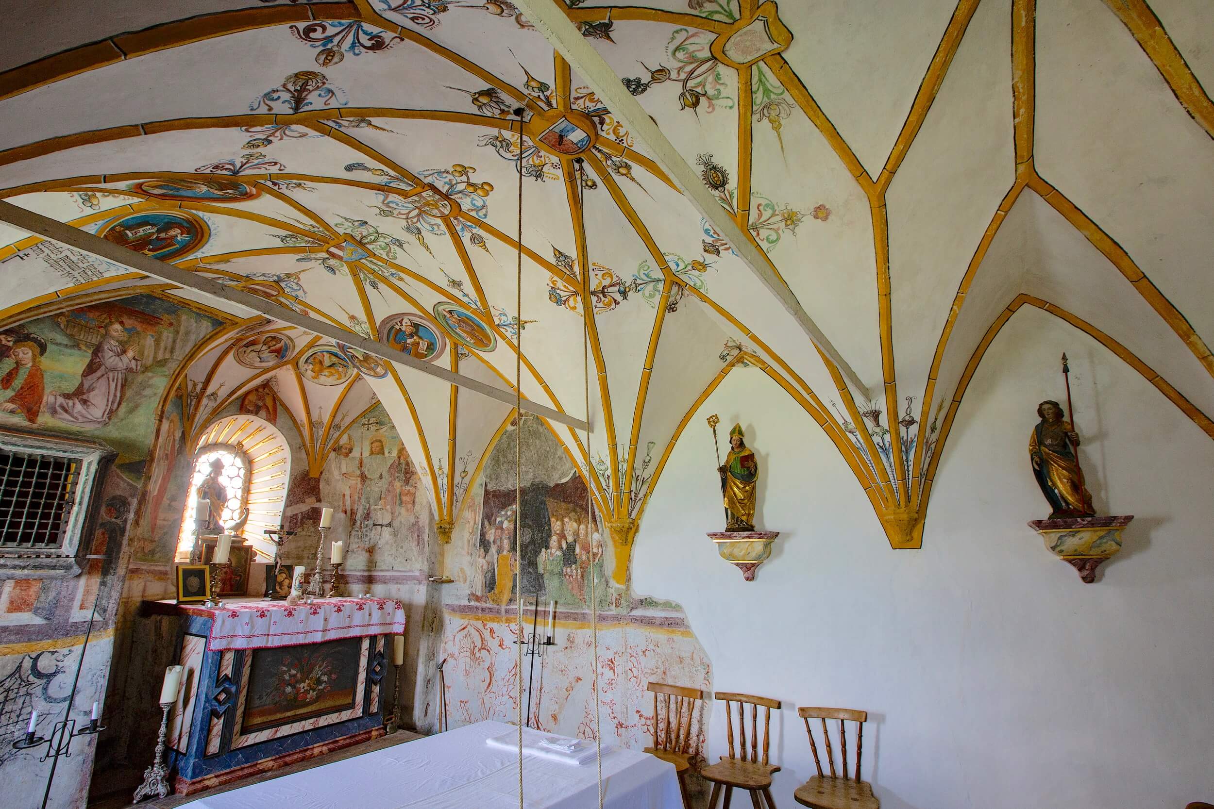 Schloss Stein Kapelle Altar 9